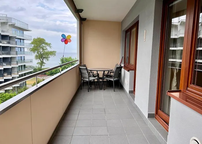 Apartament Arka - Luksusowy , Z Widokiem Na Morze Kołobrzeg